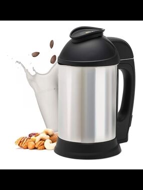 The Almond Cow machine makes homemade, nutritious plant-based milk